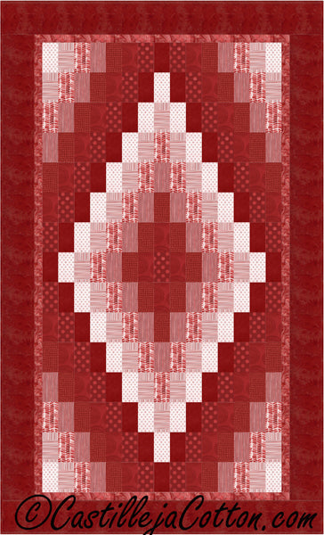 Diamond Lap Quilt CJC-486310e - Downloadable Pattern