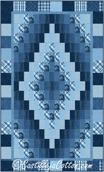 Diamond Lap Quilt CJC-486311e - Downloadable Pattern