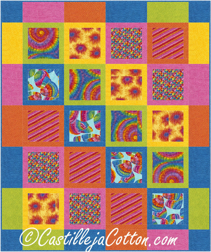 Border Squares Quilt Pattern CJC-48751 - Paper Pattern