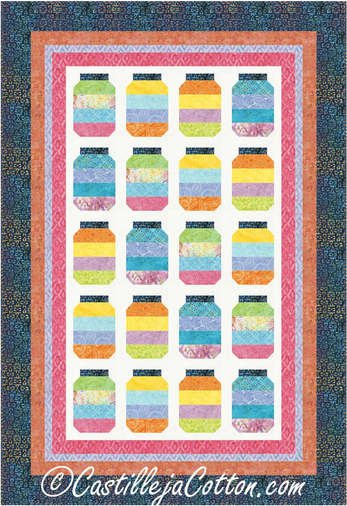 Candy Jars Quilt Pattern CJC-48781 - Paper Pattern