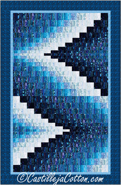 Double Darts Quilt Pattern CJC-49096 - Paper Pattern