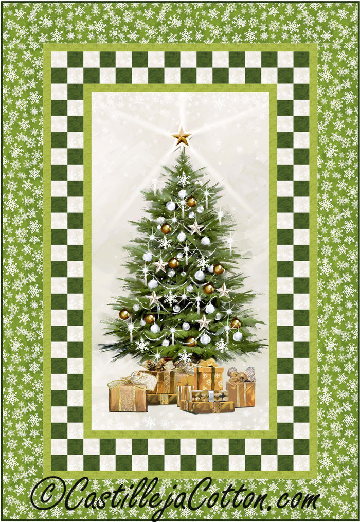 White Christmas Quilt Pattern CJC-49112 - Paper Pattern