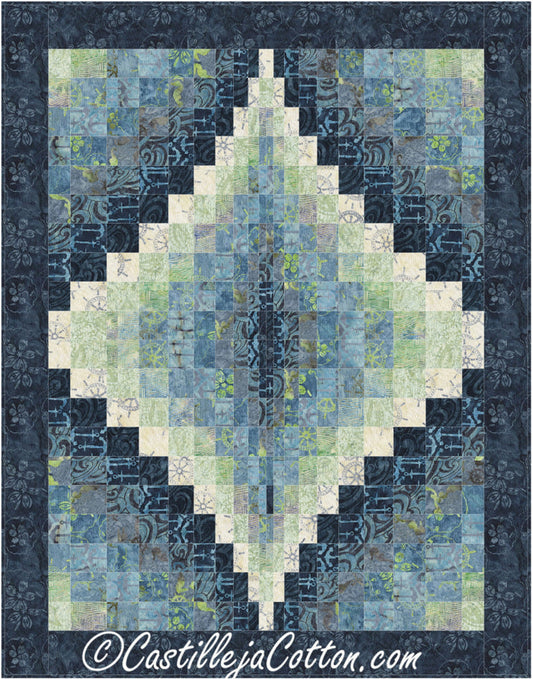 Bargello Jewel Quilt Pattern CJC-49252 - Paper Pattern