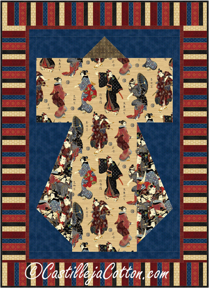 Jewel Kimono Quilt CJC-49422e - Downloadable Pattern