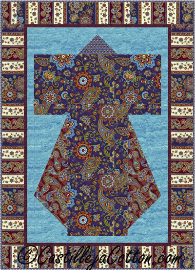 Jewel Kimono Quilt CJC-49424e - Downloadable Pattern
