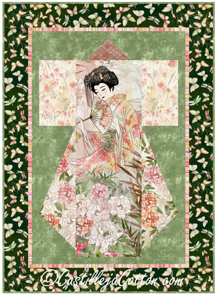 Jewel Kimono Quilt CJC-49427e - Downloadable Pattern