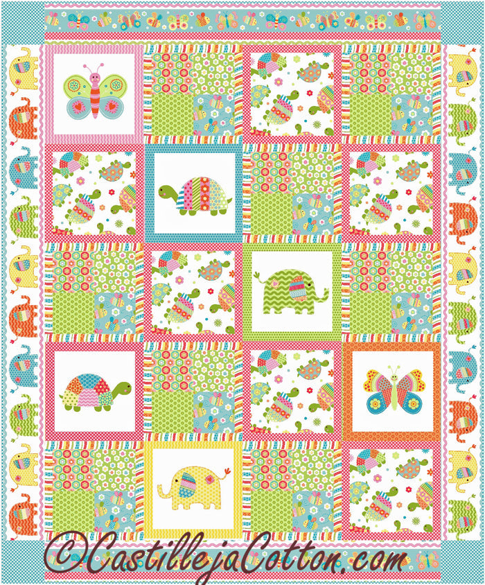 Bundle of Love Quilt Pattern CJC-49461 - Paper Pattern