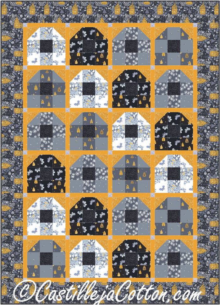Bee Hive Quilt Pattern CJC-4983 - Paper Pattern