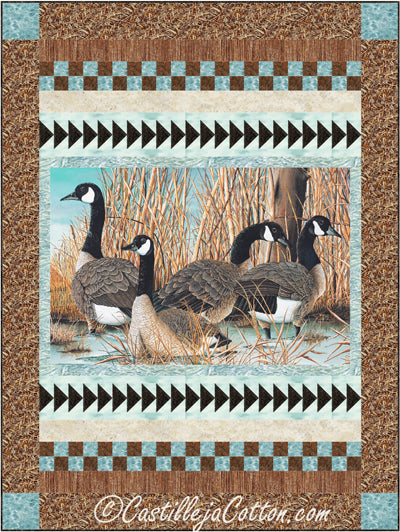 Canada Geese Quilt CJC-50221e - Downloadable Pattern