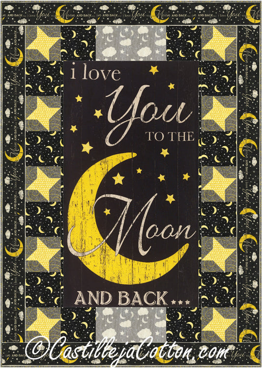 To the Moon Quilt Pattern CJC-5062 - Paper Pattern