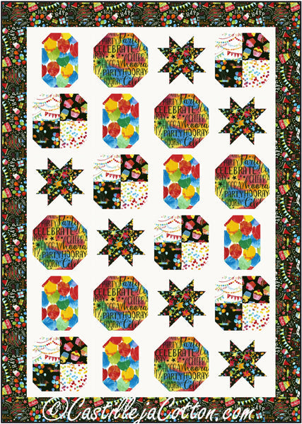 Balloon Party Quilt CJC-5099e - Downloadable Pattern