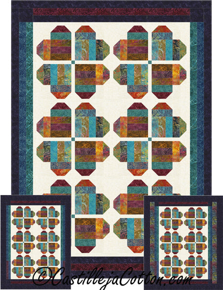 Heart Flowers Quilt Pattern CJC-5101 - Paper Pattern