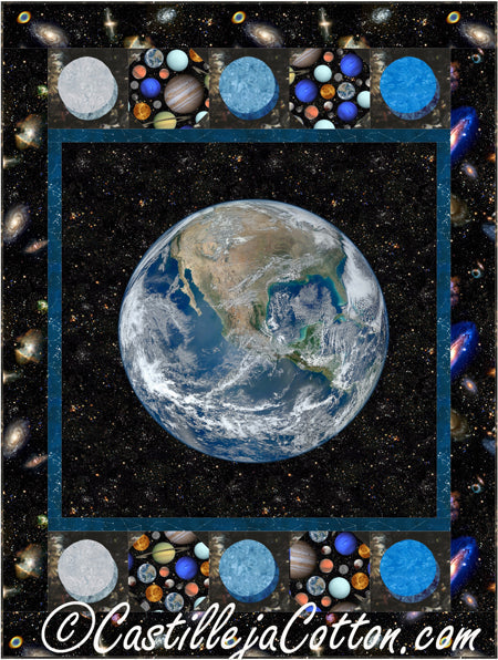 Blue Planet Quilt Pattern CJC-5105 - Paper Pattern