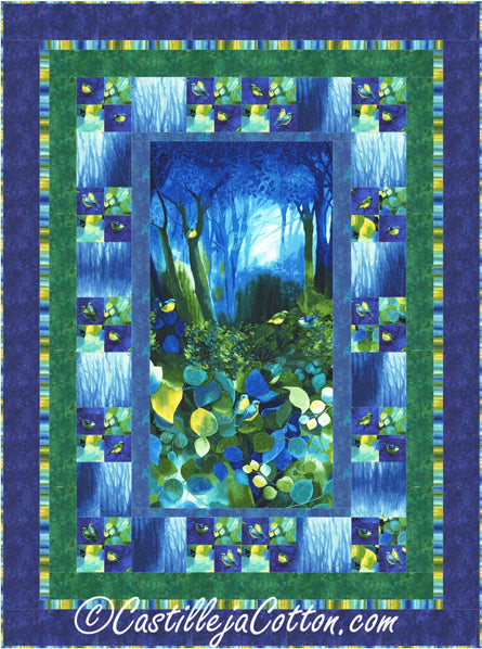 Deep Forest Quilt Pattern CJC-5112 - Paper Pattern