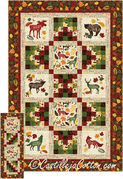 Autumn Woods Quilt Pattern CJC-51270 - Paper Pattern