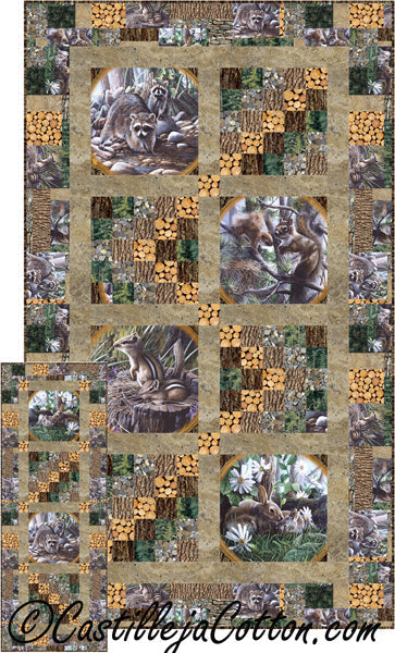 Winding Path Quilt Pattern CJC-51280 - Paper Pattern
