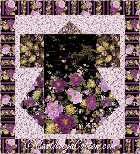 Panel Kimono Quilt Pattern CJC-51344 - Paper Pattern