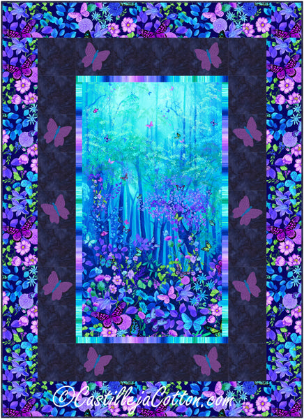 Butterfly Magic Quilt Pattern CJC-51703 - Paper Pattern
