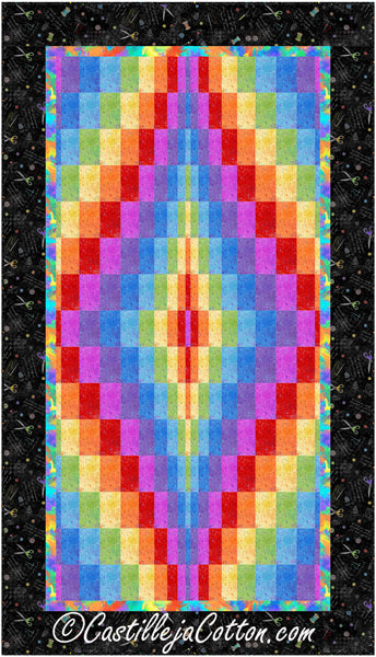 Shimmering Diamond Quilt Pattern CJC-51782 - Paper Pattern