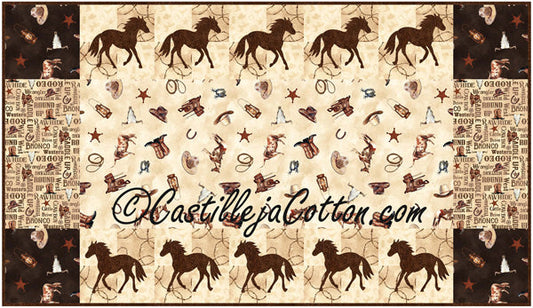 Wild Horses Runner CJC-52034e  - Downloadable Pattern