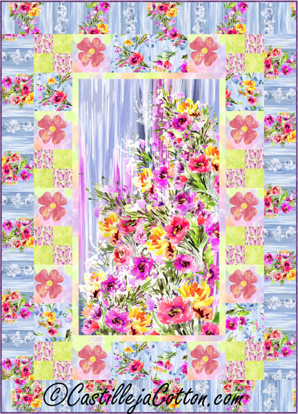 Blossom Quilt Pattern CJC-52331 - Paper Pattern