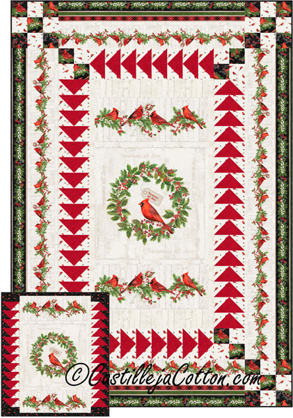 Cardinal Geese Quilt Pattern CJC-52370 - Paper Pattern