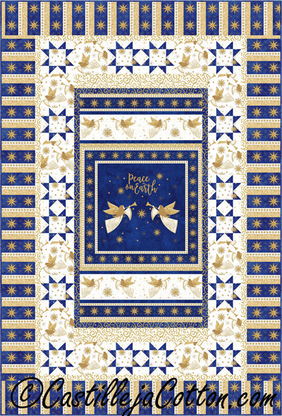 Starry Angels Quilt Pattern CJC-52401 - Paper Pattern