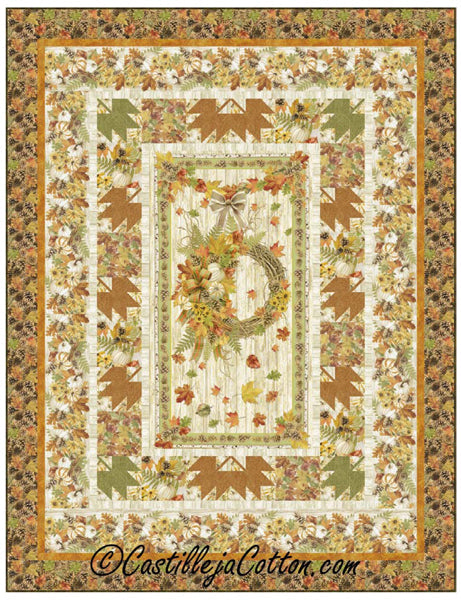 Fall Foliage Quilt Pattern CJC-52451 - Paper Pattern