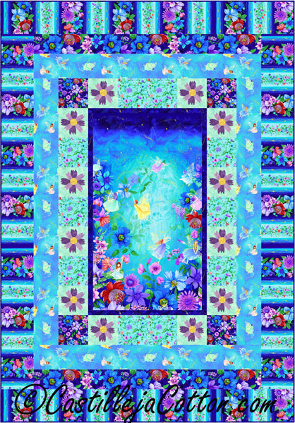 Fairies and Flowers Quilt Pattern CJC-52551 - Paper Pattern