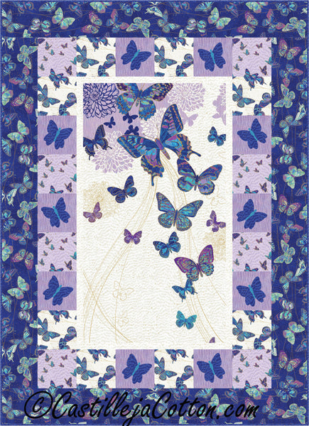 Butterfly Fantasia Quilt Pattern CJC-52581 - Paper Pattern