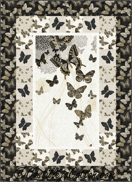 Butterfly Fantasia Quilt Pattern CJC-52582 - Paper Pattern