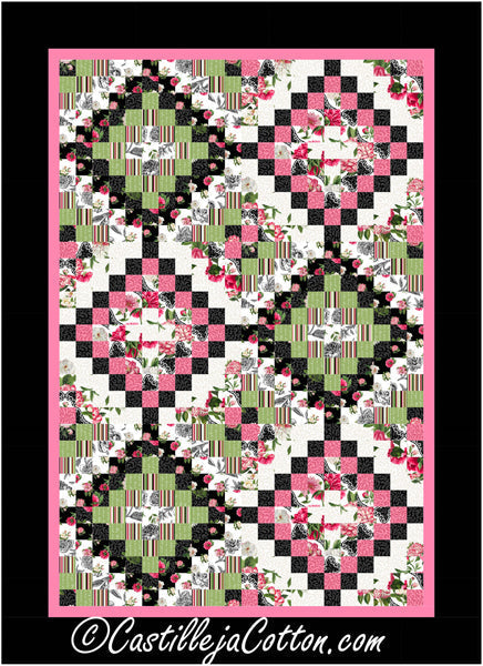 Bloom Twelve Trip Quilt Pattern CJC-52724 - Paper Pattern