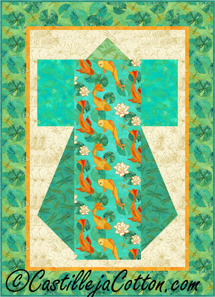 Koi Kimono Quilt CJC-52791e - Downloadable Pattern