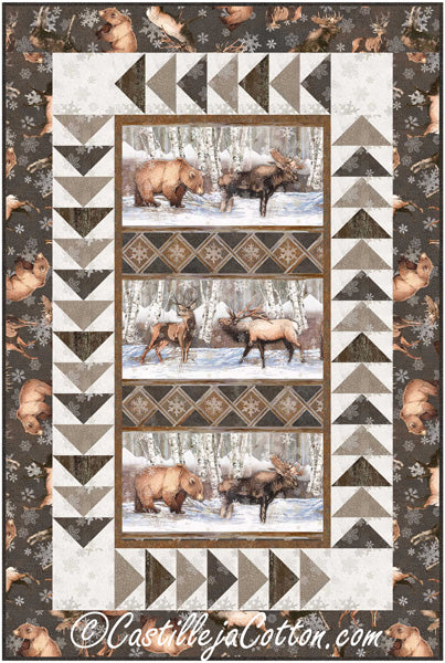 Animals in the Forest Quilt Pattern CJC-52922 - Paper Pattern