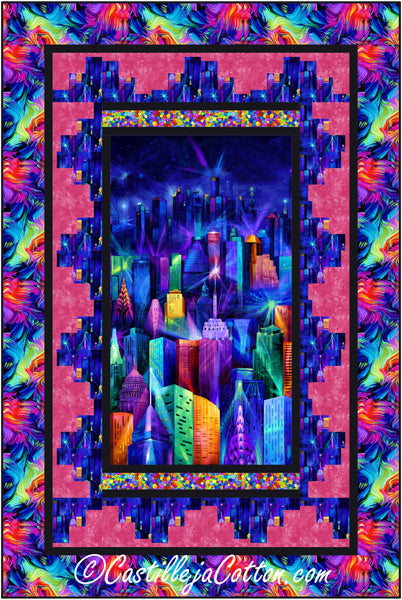 City Nights Quilt CJC-53151e - Downloadable Pattern
