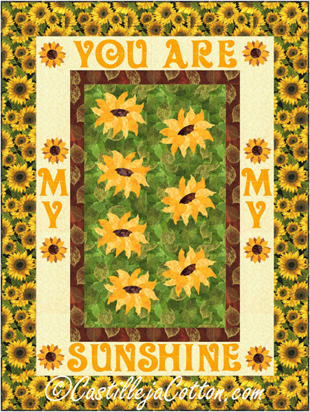 My Sunshine Quilt CJC-53301e - Downloadable Pattern