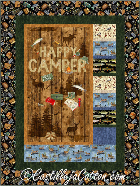 Birds and Fish Quilt Pattern CJC-53391 - Paper Pattern