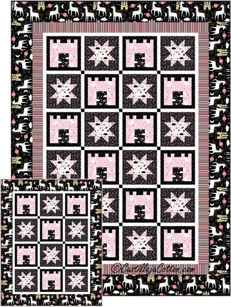 Castles and Stars Quilt Pattern CJC-53540 - Paper Pattern