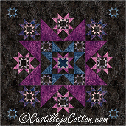 Stars Within Stars Quilt CJC-53721e - Downloadable Pattern