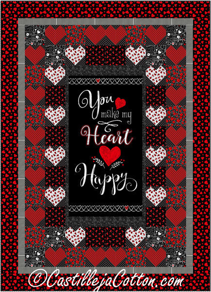 Happy Hearts Quilt CJC-53761e - Downloadable Pattern