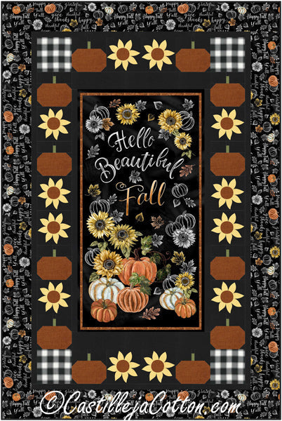Beautiful Fall Quilt Pattern CJC-53971 - Paper Pattern