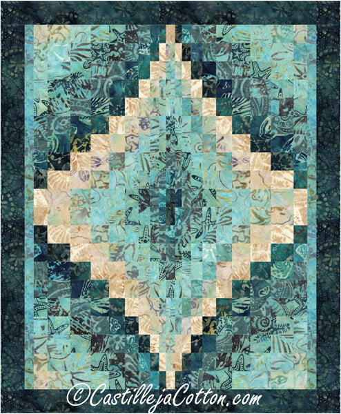 Double Bargello Jewel Quilt Pattern CJC-54021 - Paper Pattern