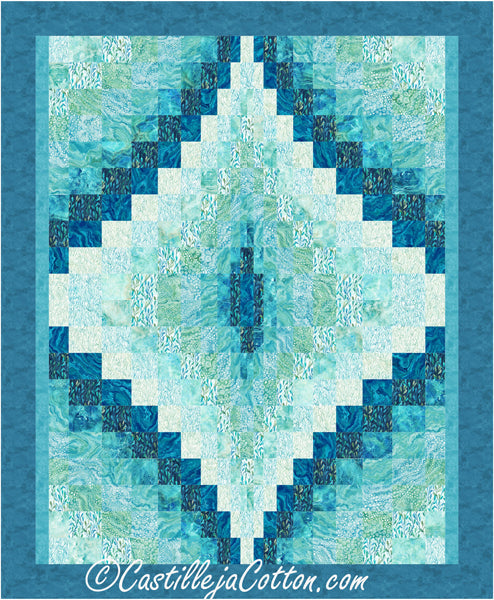 Double Bargello Jewel Quilt Pattern CJC-54025 - Paper Pattern