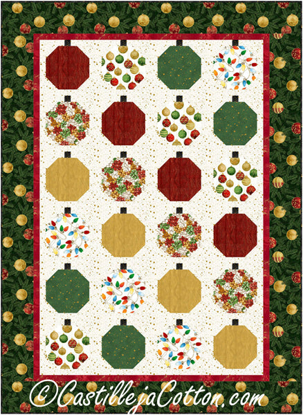 Traditional Ornaments Quilt Pattern CJC-54081 - Paper Pattern