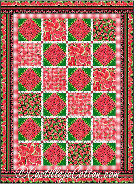 Watermelon Quilt Pattern CJC-54261 - Paper Pattern