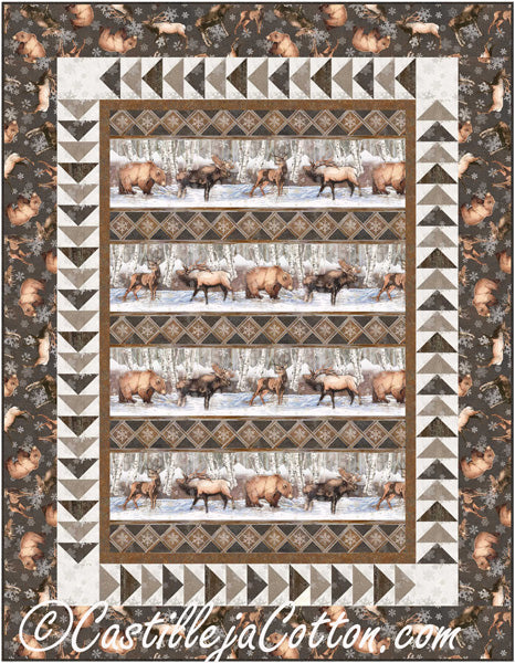 Forest Animals Quilt CJC-54321e - Downloadable Pattern