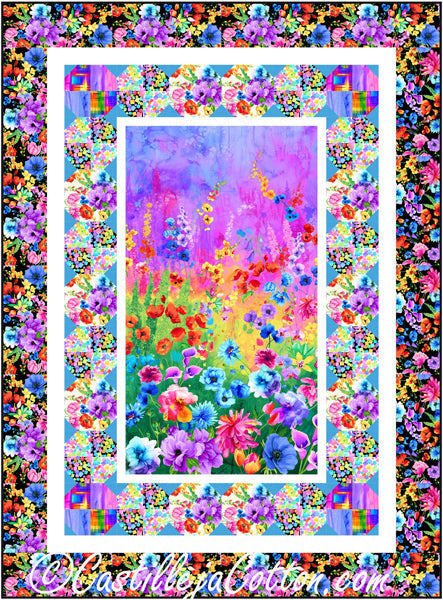 Dreaming Flowers Quilt CJC-54451e - Downloadable Pattern