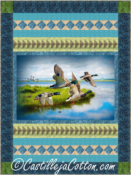 Duck Migration Quilt CJC-54491e - Downloadable Pattern