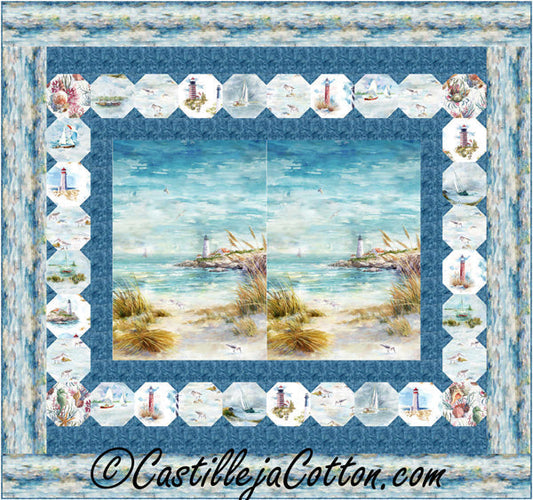 Shoreline Stories King Quilt Pattern CJC-54532 - Paper Pattern