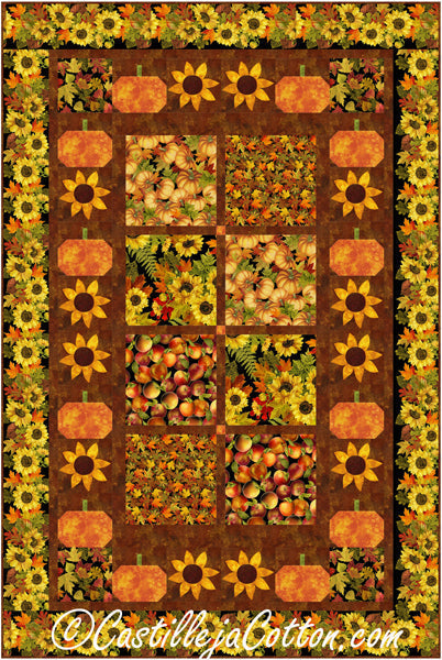 Fall Harvest Quilt CJC-55281e - Downloadable Pattern